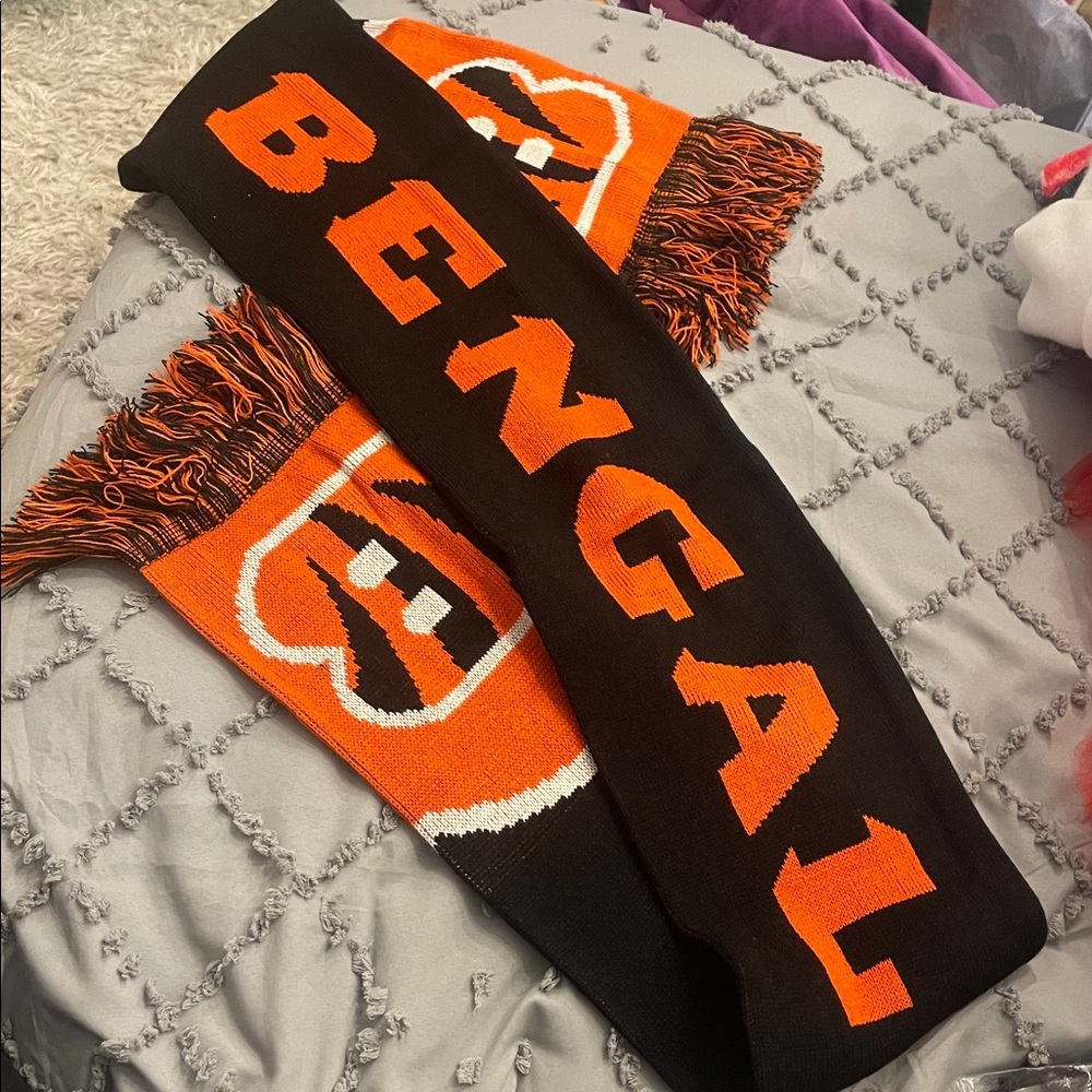 Cincinnati Bengals Scarf NFL official licensed new